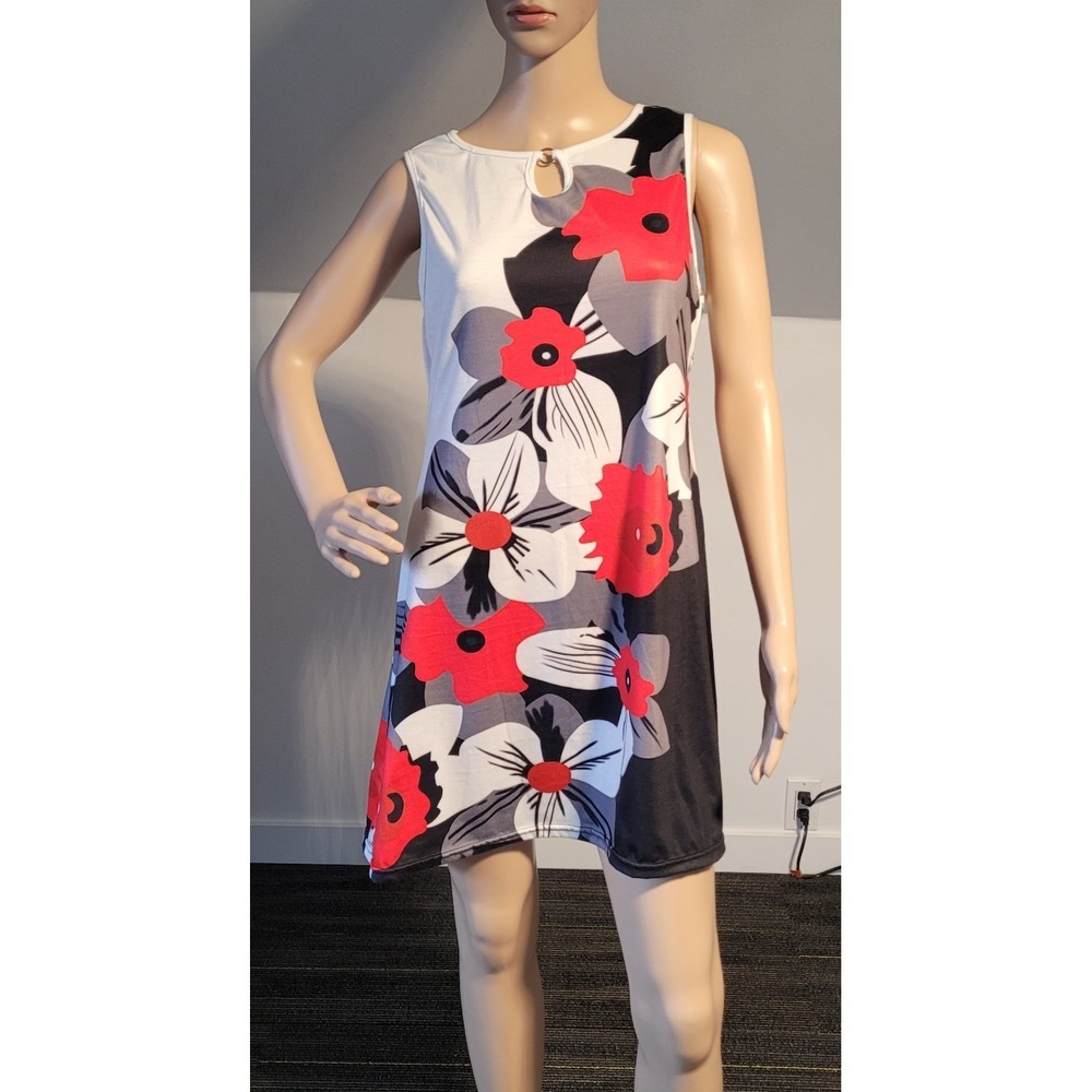 Women Sleeveless Trendy Summer‎ Beach Sun Dress Casual Boho Vacation